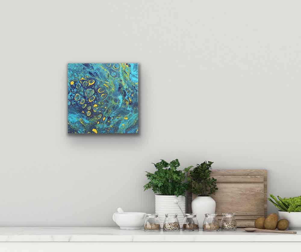 Fluid art Bilder kaufen Flow painting Kunst Malerei