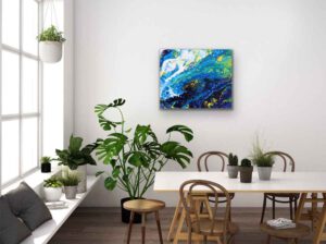 Fluid art Bilder kaufen Flow painting Kunst Malerei