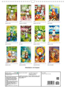 Kalender Katzen Aquarell kaufen