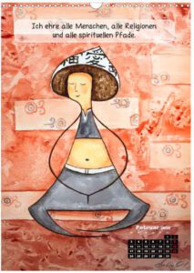 Kalender Meditation kaufen Aquarell
