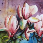 energy healing painting magnolia
