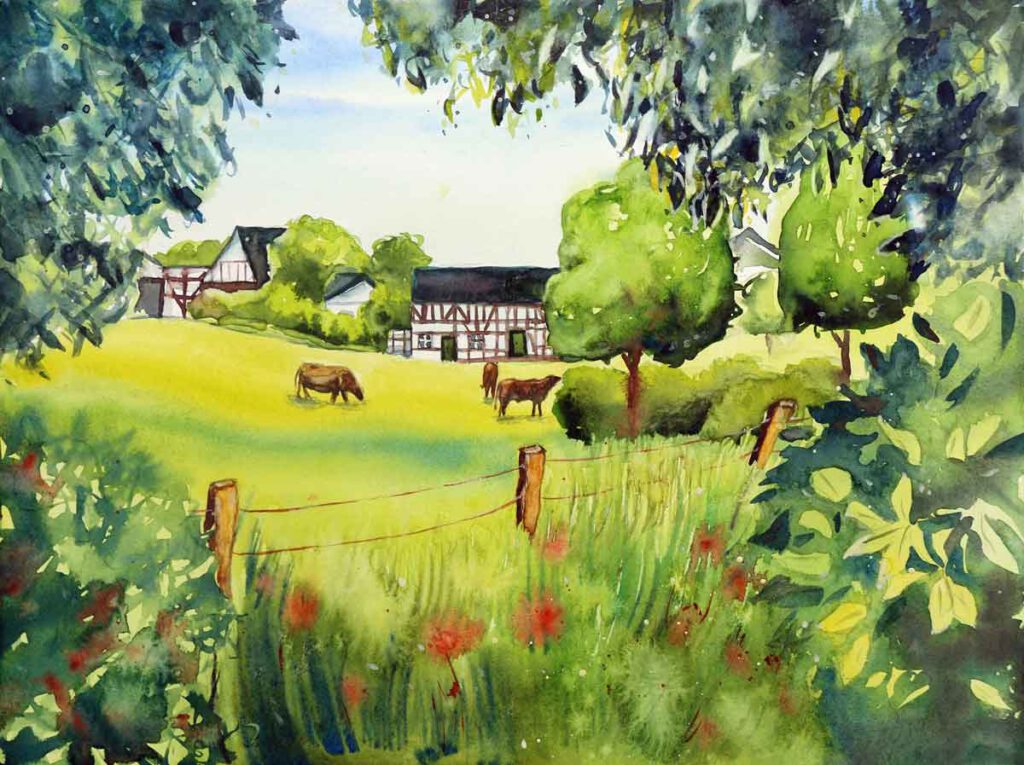 Bilder Aquarell kaufen Landschaft Malerei