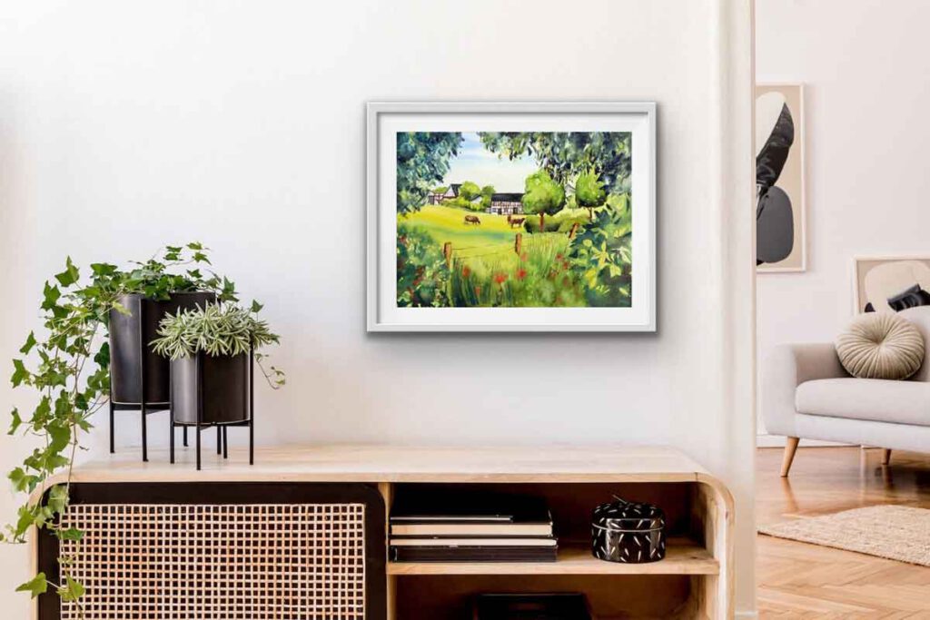 Bilder Aquarell kaufen Landschaft Malerei