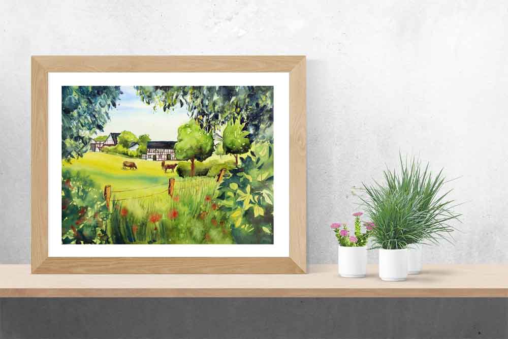 Bilder Aquarell kaufen Landschaft Malerei