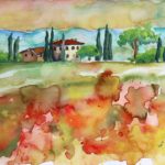 Tuscany landscape Painting