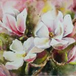 energy healing painting magnolia