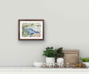 Bilder Aquarell kaufen Landschaft Meditation Malerei