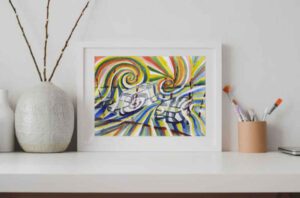 Bilder Aquarell kaufen Landschaft Meditation Malerei