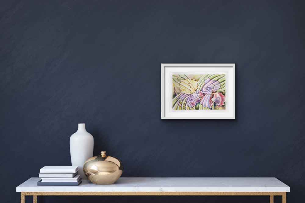 Aquarell Bilder kaufen Blumen Malerei