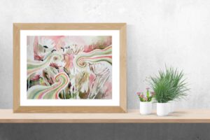 Aquarell Bilder kaufen Blumen Malerei
