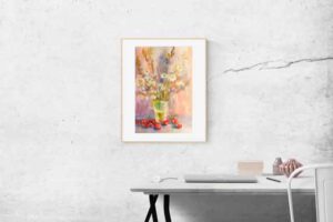 Aquarell Bilder kaufen Blumen Malerei