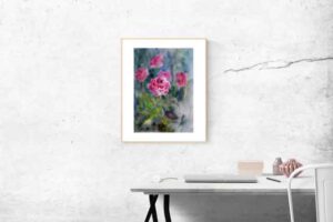 Aquarell Bilder kaufen Blumen Malerei