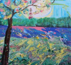 Fluid art Bilder kaufen Flow painting Kunst Malerei