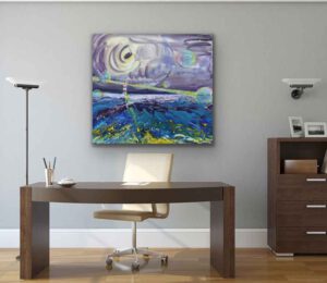 Fluid art Bilder kaufen Flow painting Kunst Malerei
