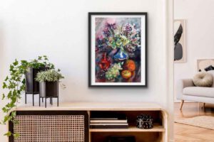 Aquarell Bilder kaufen Blumen Malerei