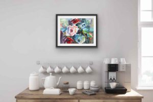 Aquarell Bilder kaufen Blumen Malerei