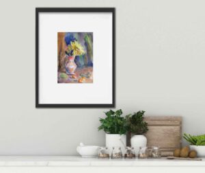 Aquarell Bilder kaufen Blumen Malerei