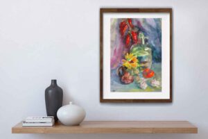 Aquarell Bilder kaufen Blumen Malerei