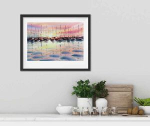 Nordsee Norddeutschland Aquarell Bilder Malerei kaufen