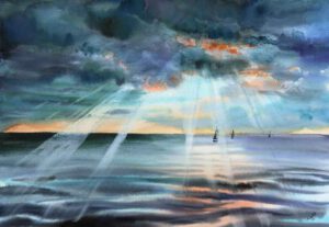 Nordsee Norddeutschland Aquarell Bilder Malerei kaufen