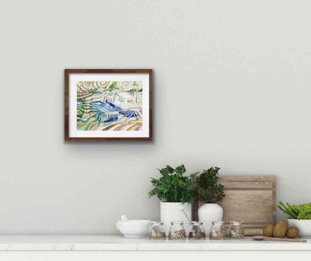 Bilder Aquarell kaufen Landschaft Meditation Malerei