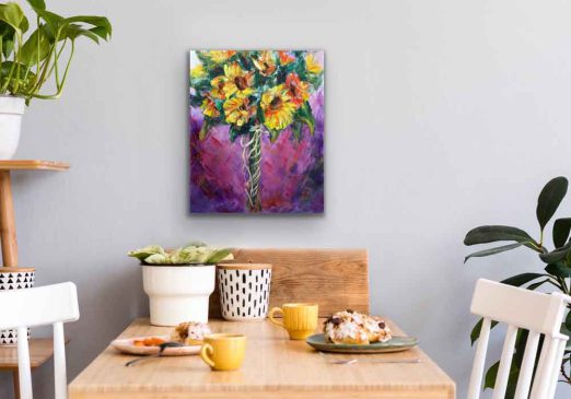Oil Bilder kaufen Blumen Kunst Malerei