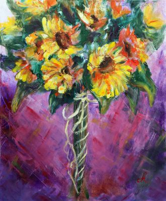 Oil Bilder kaufen Blumen Kunst Malerei