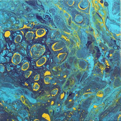 Fluid art Bilder kaufen Flow painting Kunst Malerei