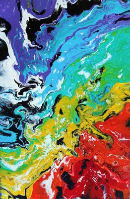 Fluid art Bilder kaufen Flow painting Kunst Malerei