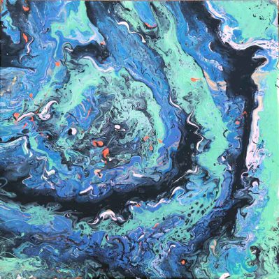 Fluid art Bilder kaufen Flow painting Kunst Malerei