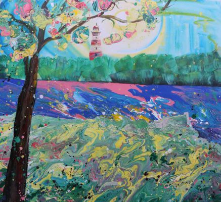 Fluid art Bilder kaufen Flow painting Kunst Malerei