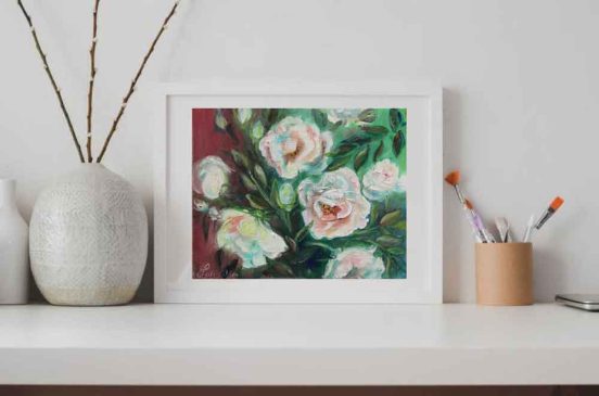 Oil Bilder kaufen Blumen Kunst Malerei
