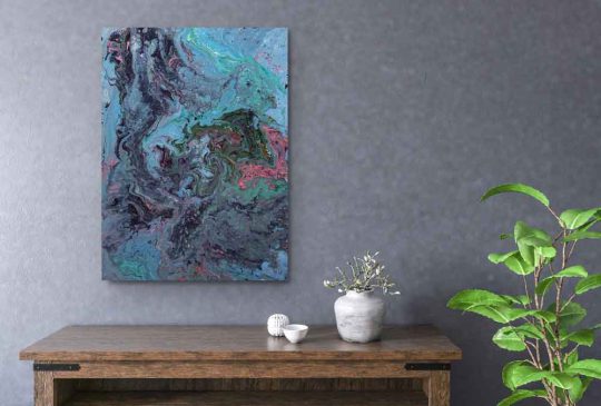 Fluid art Bilder kaufen Flow painting Kunst Malerei